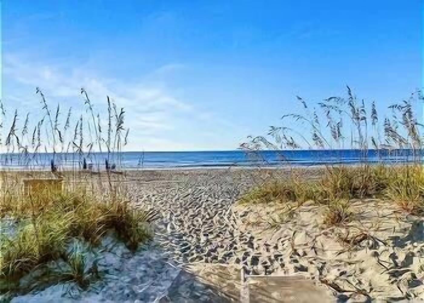 Beach nearby