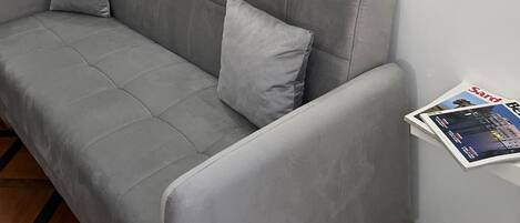 Deluxe-Vierbettzimmer | Wohnbereich