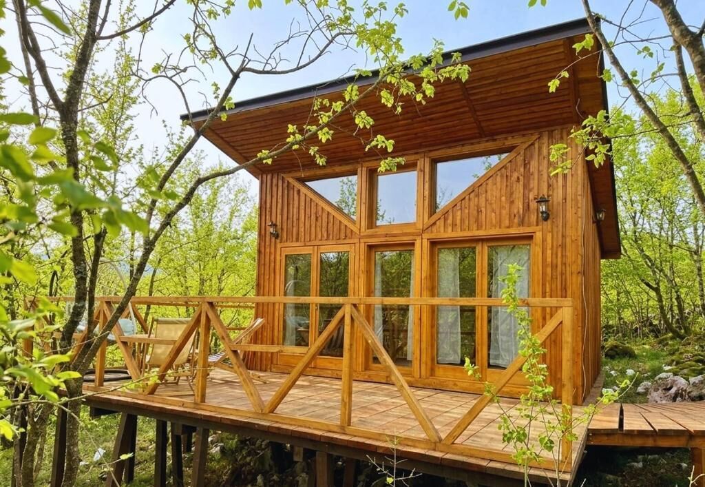 Familienbungalow, Gartenblick | Unterkunftsgelände