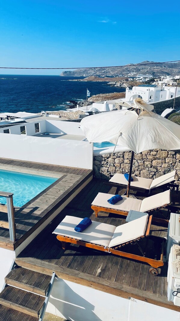 Property grounds - Parfait Luxury Villa Mykonos | Private Pool & Aegean Sea Views (Mykonos)