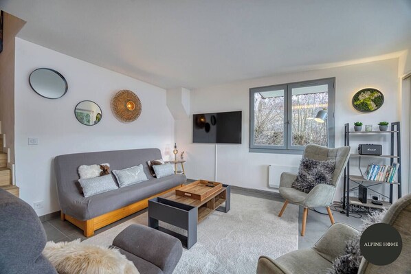 Living area - Apartment in La Clusaz – Le Tendieux Soleil (La Clusaz)