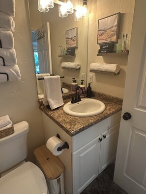 Bathroom - New Spacious Private Studio - Full Kitchen, AC, Free Parking, Private Entrance (Colorado Springs)