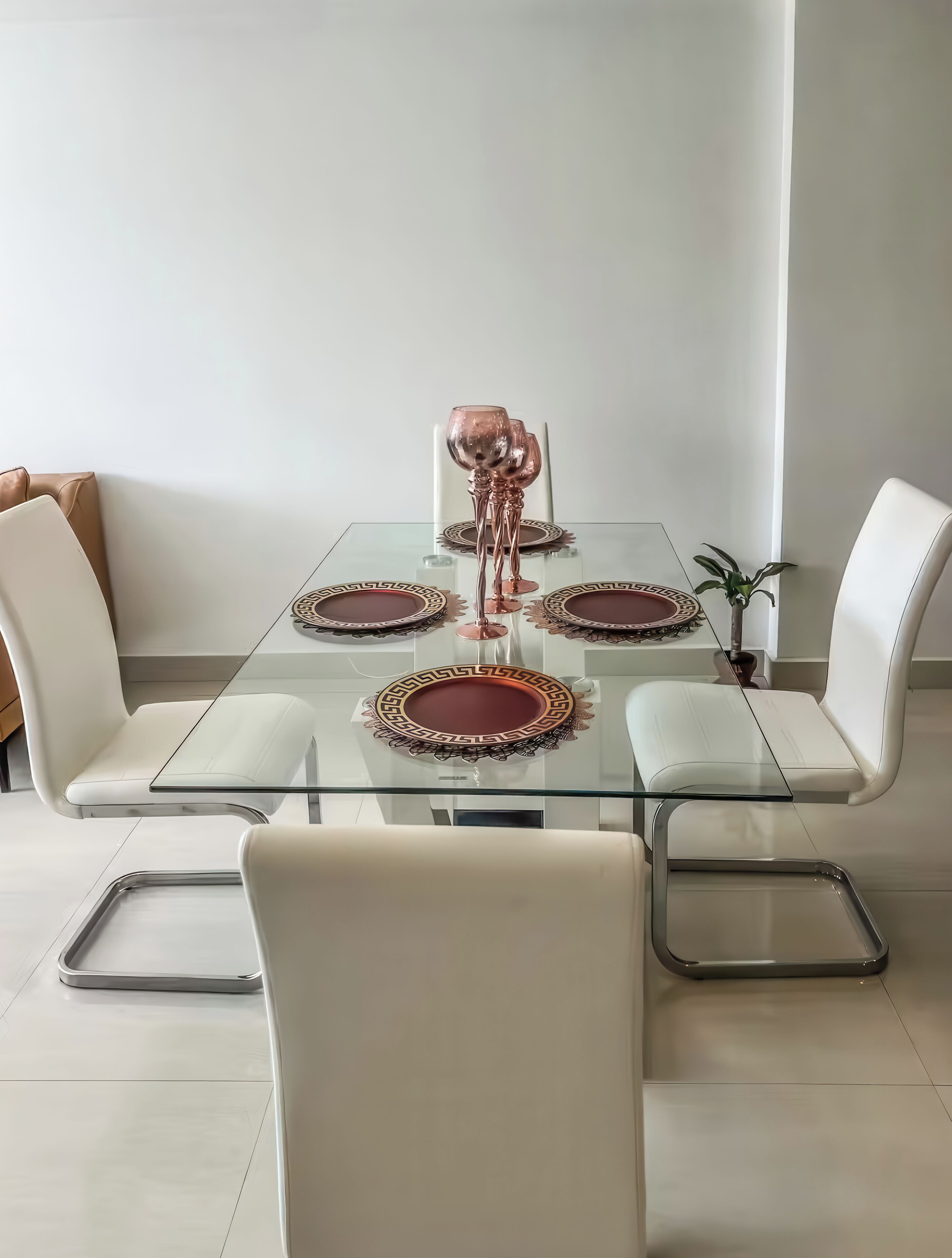 Appartement, uitzicht op de stad | Dineren