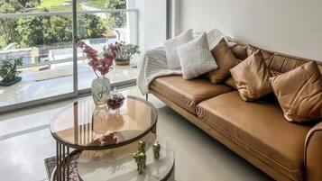 Apartemen, pemandangan kota | Area keluarga