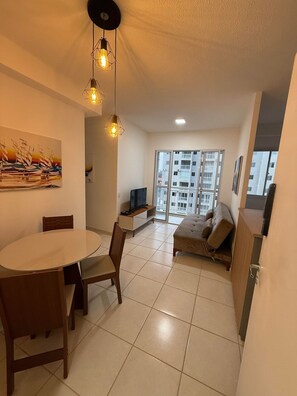 Living area - Apartamento Novinho 2 Quartos e Vista mar (Fortaleza)
