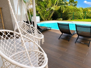 Pool - Premium 5-Bedroom Villa with Pool - Beach and Shops Within Walking Distance (Sainte-Anne)