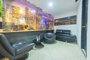 Sala de estar en el lobby