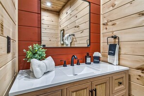 Bathroom - Wellness & Wilderness - 3b/3.5 bath Family Retreat (Sevierville)