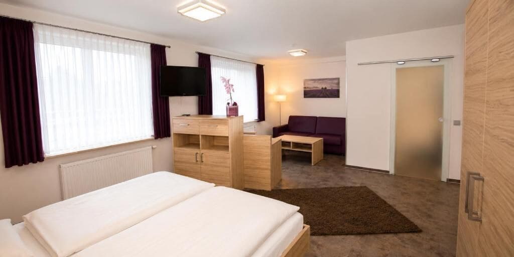 Superior-Doppelzimmer | Zimmersafe, individuell dekoriert, individuell eingerichtet