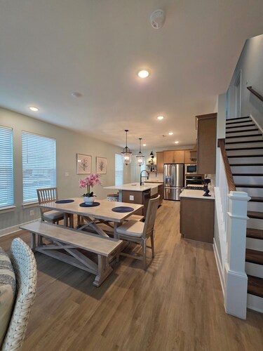 Brand New Spacious 4-bedroom townhome with pool and gym.