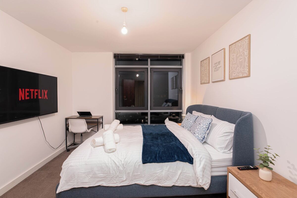 2 bedrooms, internet