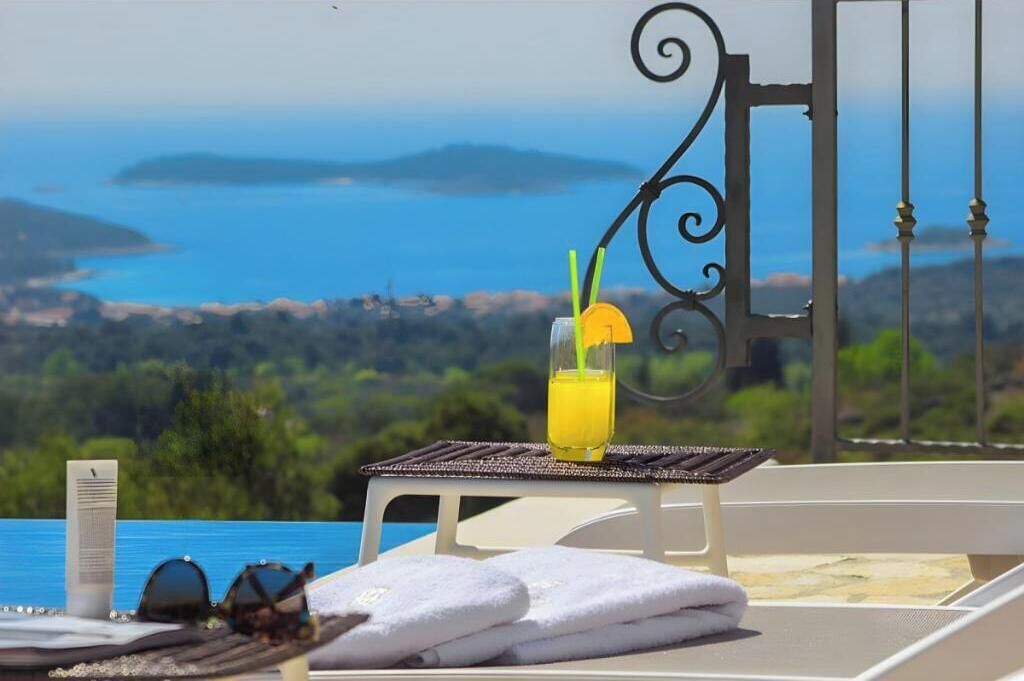 Blick von der Unterkunft