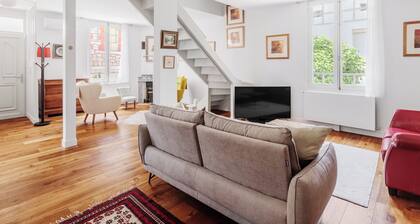 Renovated 2-bedroom house in Toulouse