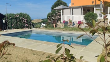 Seasonal outdoor pool