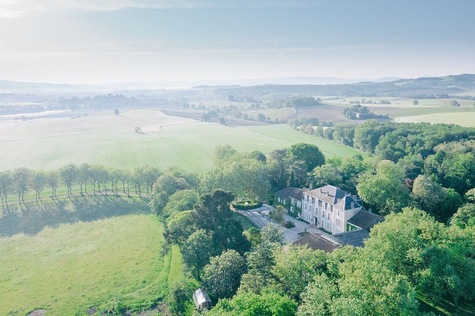 Vue aérienne
