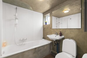 Hair dryer, towels, soap, toilet paper - TOWNHOUSE IN REYKJAVIK CENTRE WITH PRIVATE PARKING (Reykjavík)