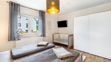 2 Schlafzimmer, WLAN, Bettwäsche