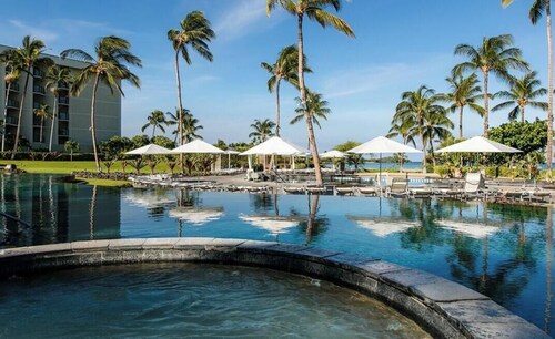 Marriott Waikoloa Ocean Club resort in Waikoloa Village with AC and OCEAN VIEW