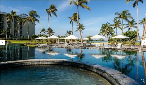 Marriott Waikoloa Ocean Club resort in Waikoloa Village with AC and OCEAN VIEW