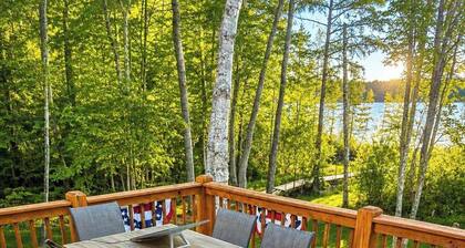 Dollar Lake Trailside Retreat on the Eagle River Chain — Pet Friendly, Dock Space & Water Views