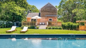 A heated pool - Completely Renovated Modern Hampton Bays Retreat with Brand New Pool,... (Hampton Bays)