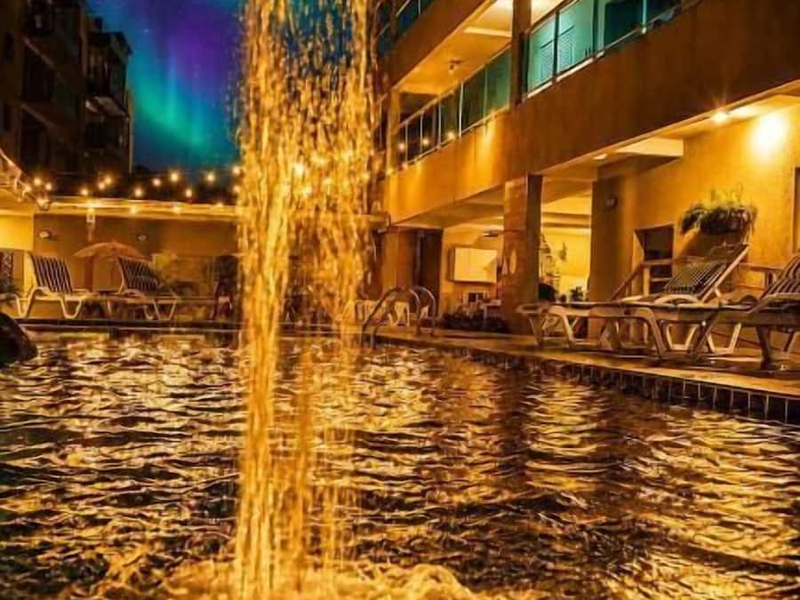 Una piscina techada