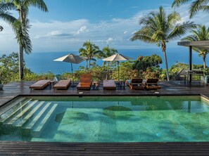 Pool - Villa Olas - Ocean View Rainforest Villa W. Pool & Yoga (Puntarenas Province)