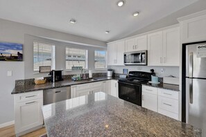 House, Multiple Beds, City View (Surf Perch) | Private kitchen - Steps to Beach Walk to Pier, Restaurants & Nightlife Near Downtown & Amphitheatre (St. Augustine)