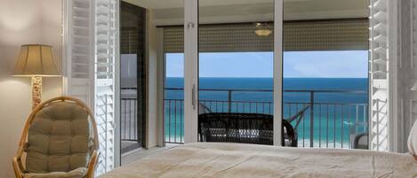 Condo, Multiple Beds, Beach View (Sand Dollar III-402) | 3 bedrooms, individually decorated, individually furnished, bed sheets