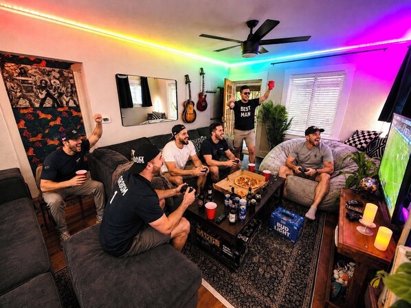 Interior - NEW! Vibe City Retreat: Luxe Hot Tub, Backyard Games, & Prime Vibe Sleeps 20! (Denver)