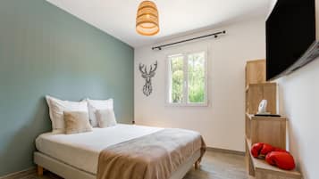 3 dormitorios, tabla de planchar con plancha, wifi y ropa de cama