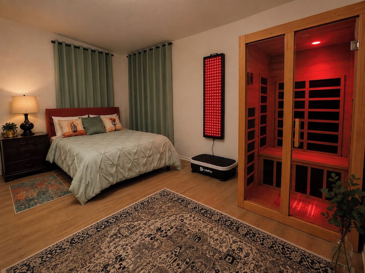 Desk, iron/ironing board, WiFi, bed sheets