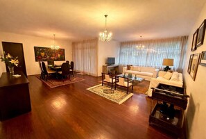 Living area - Raridade Ape 4 Quartosmeirelesbeira Mar180m2 (Fortaleza)