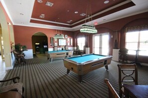 Game room - Spacious 6BR, Private pool & Jacuzzi near Disney & Universal (Kissimmee)