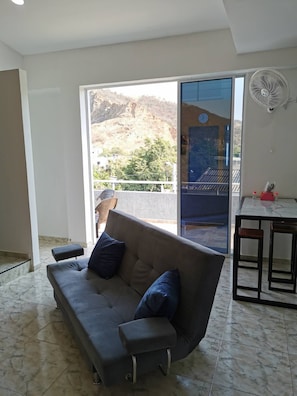 Living area - Apartamento Confortable. Edimar 301 (Magdalena)
