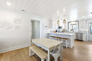 Dining - SPF65 by Brunswick Vacation Rentals - 2nd Row Beach Home, Walk to Beach & Town (Ocean Isle Beach)