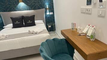 Deluxe-Doppelzimmer, Blick auf den Innenhof