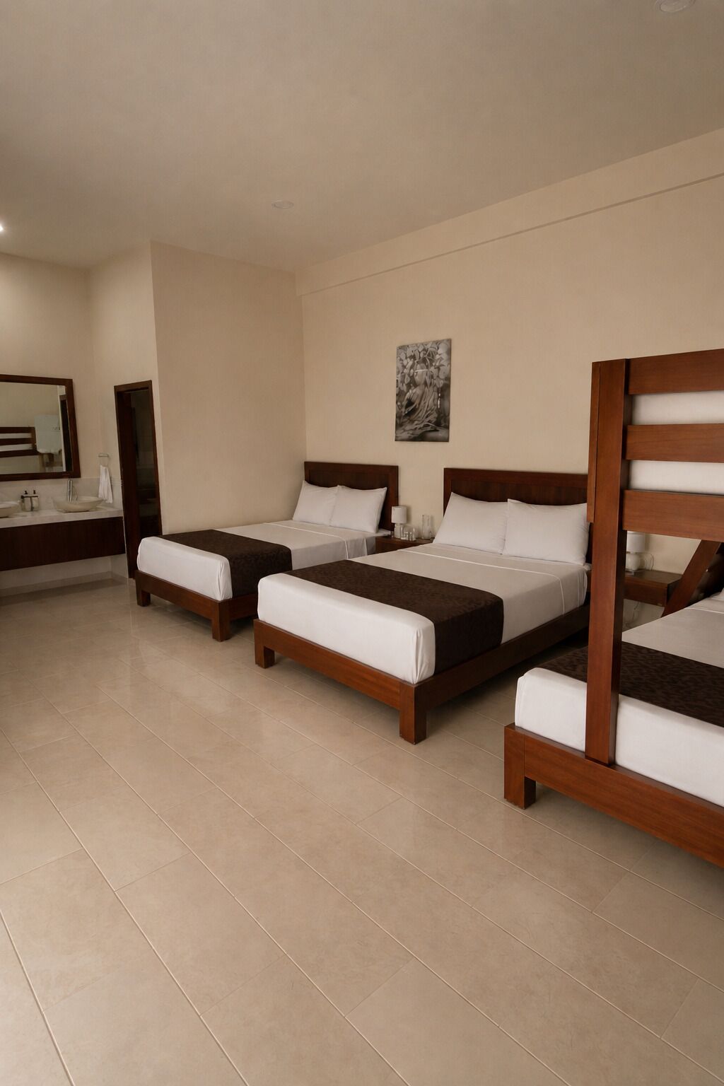 Family Room, Garden View | In-room safe, desk, laptop workspace, iron/ironing board