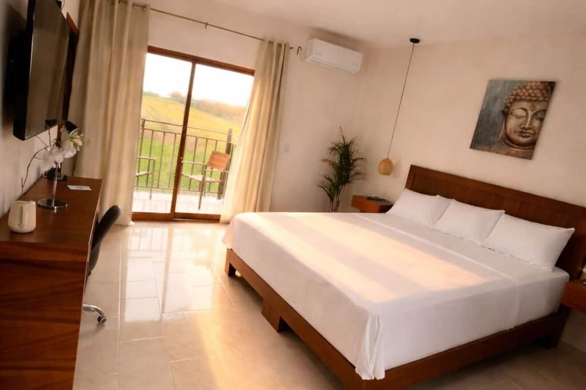 Junior Double Room | In-room safe, desk, laptop workspace, iron/ironing board