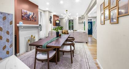 Trendy East End Escape with Spa Bath & Game Loft