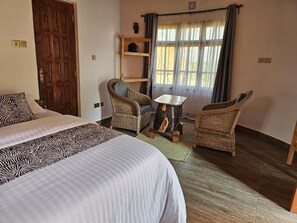 Doppelzimmer, Balkon, Gartenblick | Kostenloses WLAN