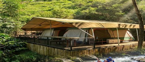 Tent, River View | Property grounds
