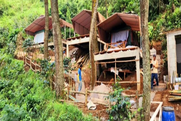 Tent, River View | Property grounds