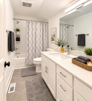 Bathroom - Modern Luxe Retreat in North Hills (Raleigh)