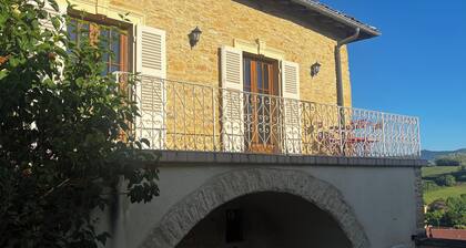 Apartment in a Golden Stone House