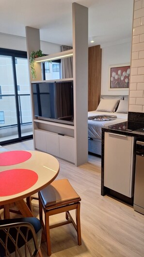 1 Schlafzimmer, Bügeleisen/Bügelbrett, Internetzugang, Bettwäsche
