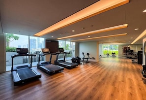 Fitnessbereich