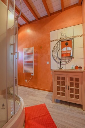 Dusche, Handtücher