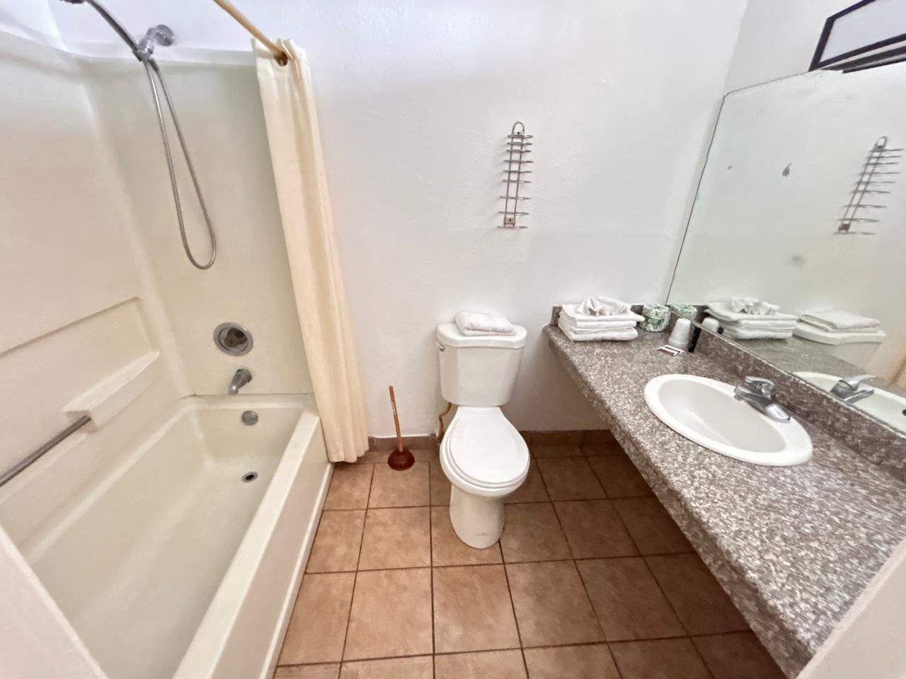 Articles de toilette gratuits, serviettes fournies