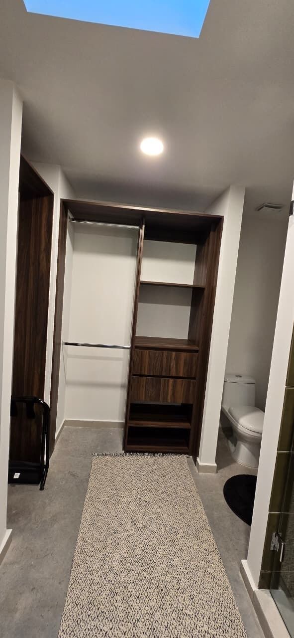 Family Apartment | Bathroom | Hair dryer, towels, soap, shampoo